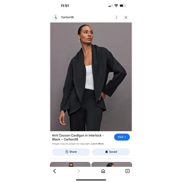 Mono b m/l elevated caching style cardigan - Picture 5 of 6